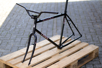 Used Trek 830 Trek 830 Mountain Track CrMo Steel 90s MTB Mountainbike Frameset 1995 Mountainbike, Black — image 2 of 35