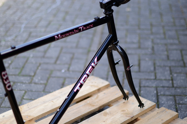 Used Trek 830 Trek 830 Mountain Track CrMo Steel 90s MTB Mountainbike Frameset 1995 Mountainbike, Black — image 17 of 35