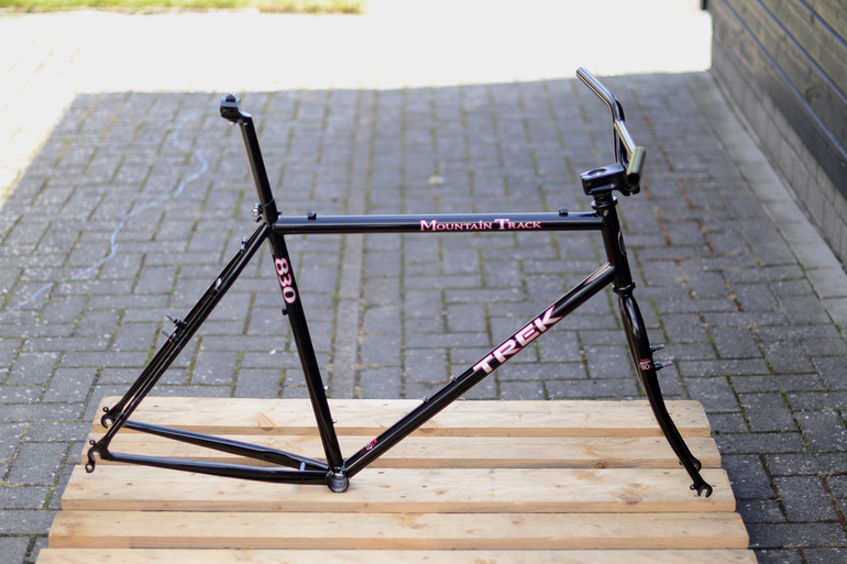 Used Trek 830 Trek 830 Mountain Track CrMo Steel 90s MTB Mountainbike Frameset 1995 Mountainbike, Black — image 20 of 35