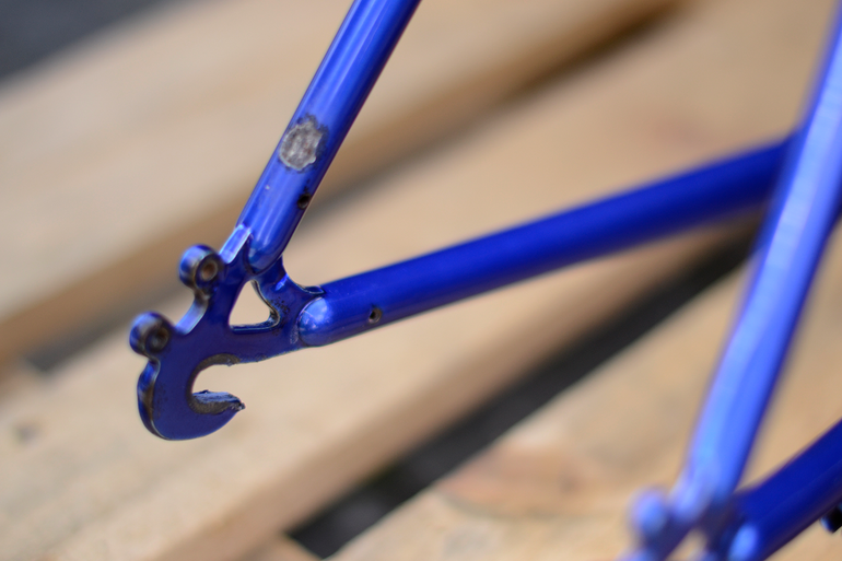 Used Trek 8 Trek 800 Mountain Track CrMo Steel MTB 90s Frameset 1995 Mountainbike, Blue — image 10 of 37