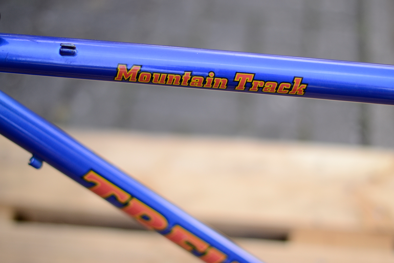 Used Trek 8 Trek 800 Mountain Track CrMo Steel MTB 90s Frameset 1995 Mountainbike, Blue — image 12 of 37
