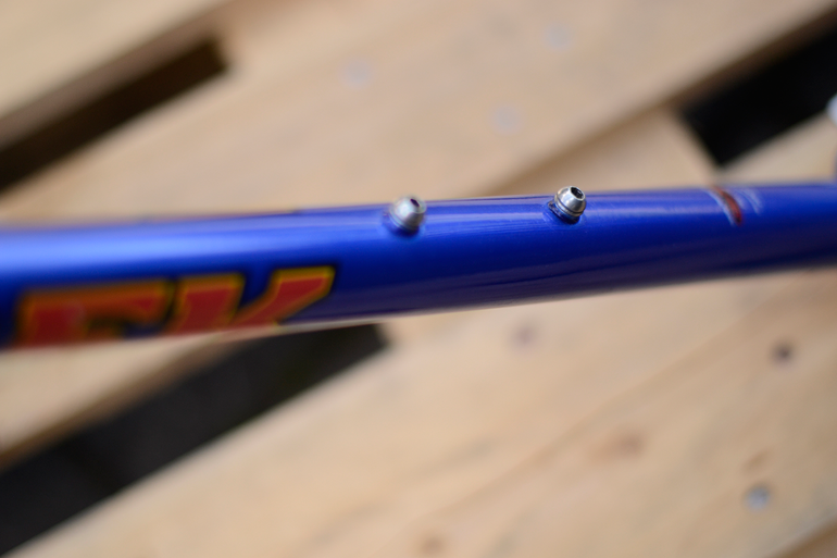 Used Trek 8 Trek 800 Mountain Track CrMo Steel MTB 90s Frameset 1995 Mountainbike, Blue — image 28 of 37