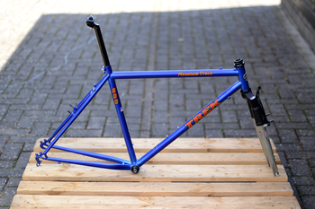 Used Trek 8 Trek 800 Mountain Track CrMo Steel MTB 90s Frameset 1995 Mountainbike, Blue — image 19 of 37