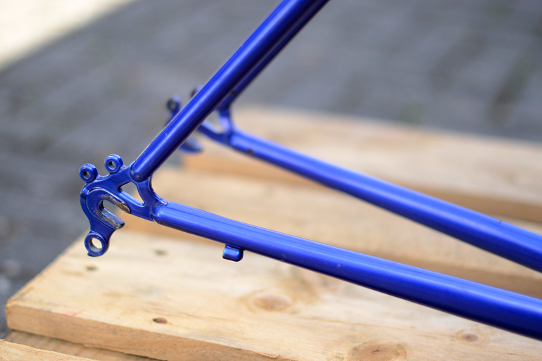 Used Trek 8 Trek 800 Mountain Track CrMo Steel MTB 90s Frameset 1995 Mountainbike, Blue — image 22 of 37
