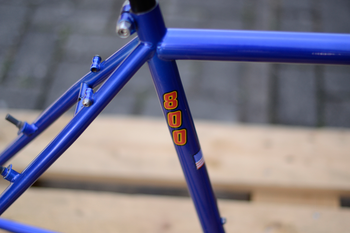 Used Trek 8 Trek 800 Mountain Track CrMo Steel MTB 90s Frameset 1995 Mountainbike, Blue — image 3 of 37