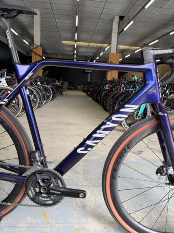 Used Canyon Inflite CFR Di2 Carbon 2023 Road & Gravel, Blue — image 15 of 24