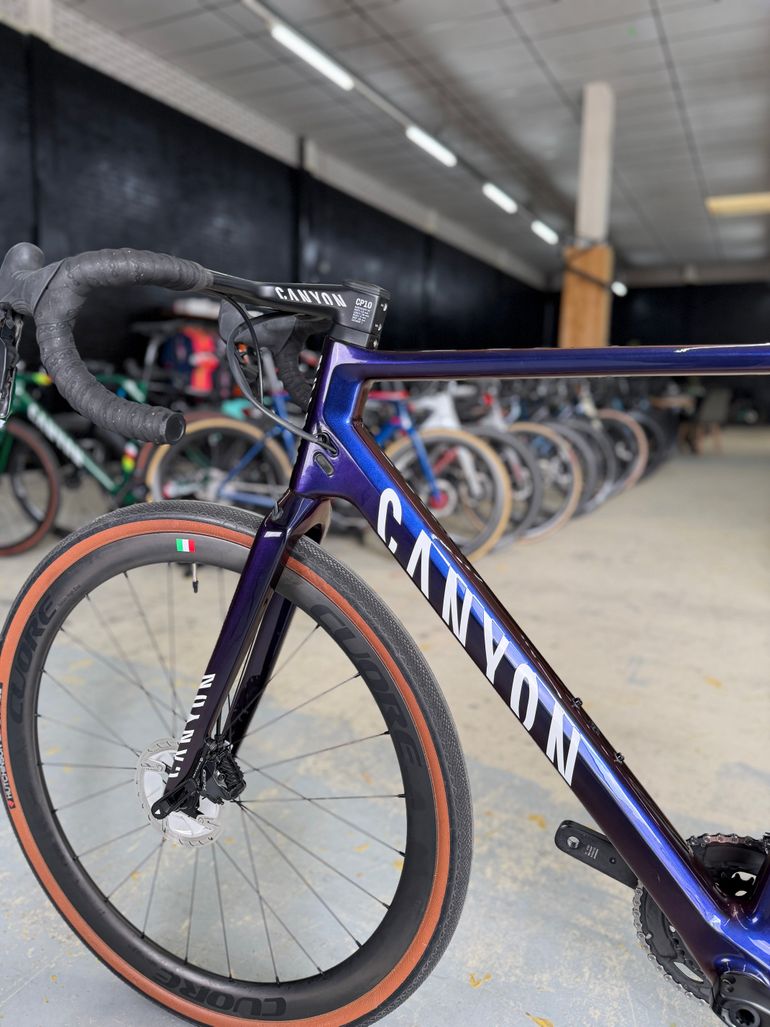 Used Canyon Inflite CFR Di2 Carbon 2023 Road & Gravel, Blue — image 20 of 24
