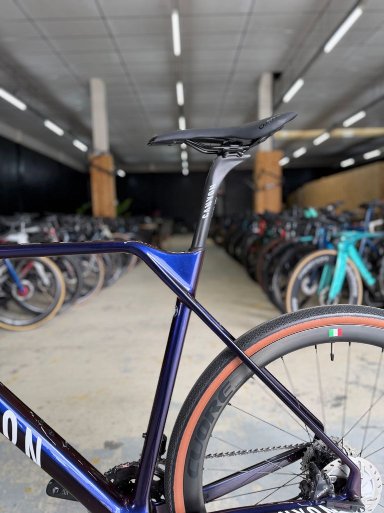 Used Canyon Inflite CFR Di2 Carbon 2023 Road & Gravel, Blue — image 19 of 24
