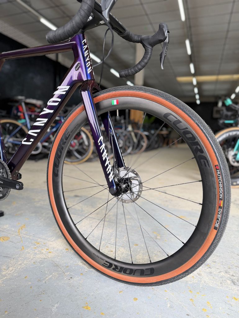 Used Canyon Inflite CFR Di2 Carbon 2023 Road & Gravel, Blue — image 3 of 24