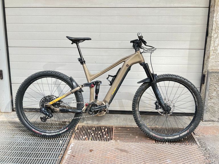 Used LOMBARDO Lombardo Stylus MTB Full E-bike XL Bosh Cx 4 2023 Mountainbike, Orange — image 6 of 6