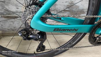 Used Bianchi Oltre Pro Dura-Ace Di2 12S 2026 Road & Gravel, Green — image 6 of 37
