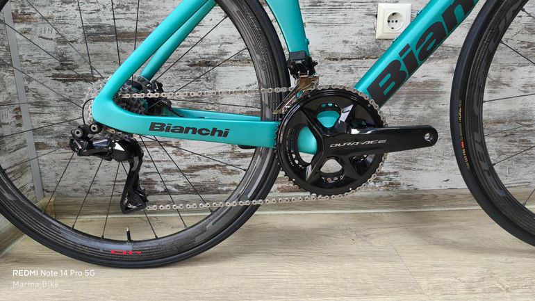 Used Bianchi Oltre Pro Dura-Ace Di2 12S 2026 Road & Gravel, Green — image 4 of 37