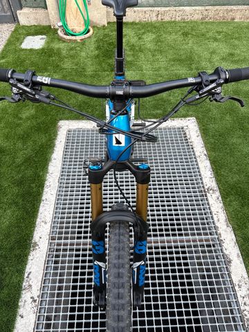 Used Habike Custom Shimano Deore 2024 Mountainbike, Blue — image 4 of 6