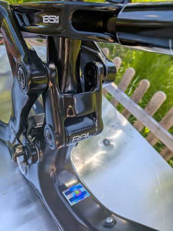 Used Revel Rail27 Frameset 2022 Mountainbike, Black — image 3 of 12