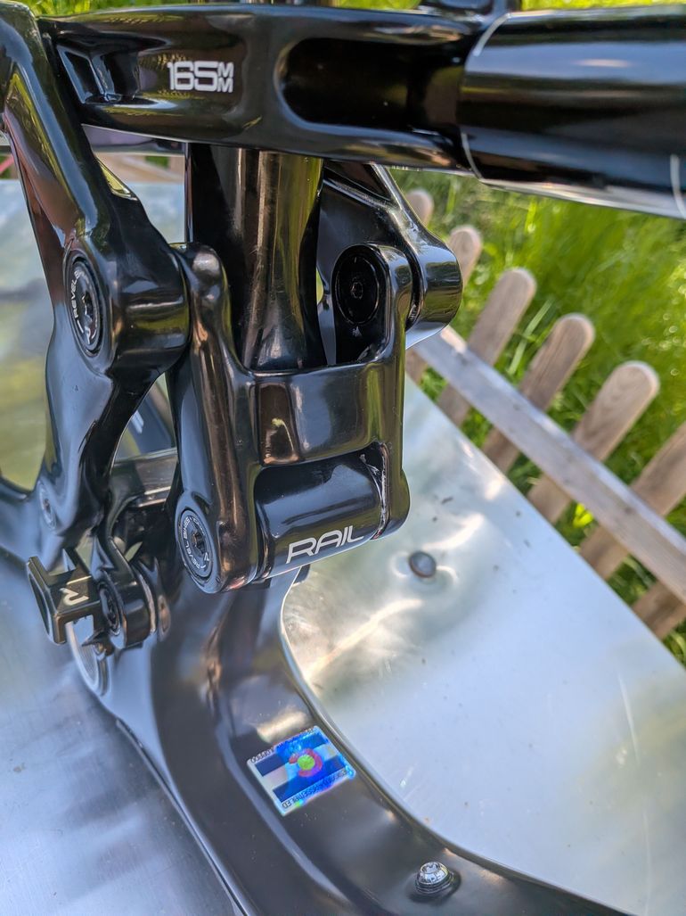 Used Revel Rail27 Frameset 2022 Mountainbike, Black — image 3 of 12