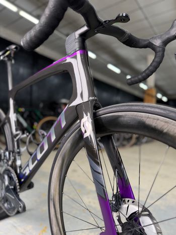 Used Scott Foil RC HMX SuperSonic Di2 Carbon 2021 Road & Gravel, Black — image 8 of 24