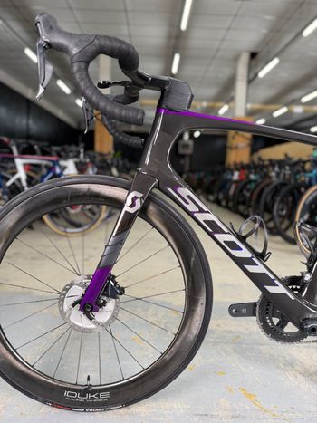 Used Scott Foil RC HMX SuperSonic Di2 Carbon 2021 Road & Gravel, Black — image 17 of 24