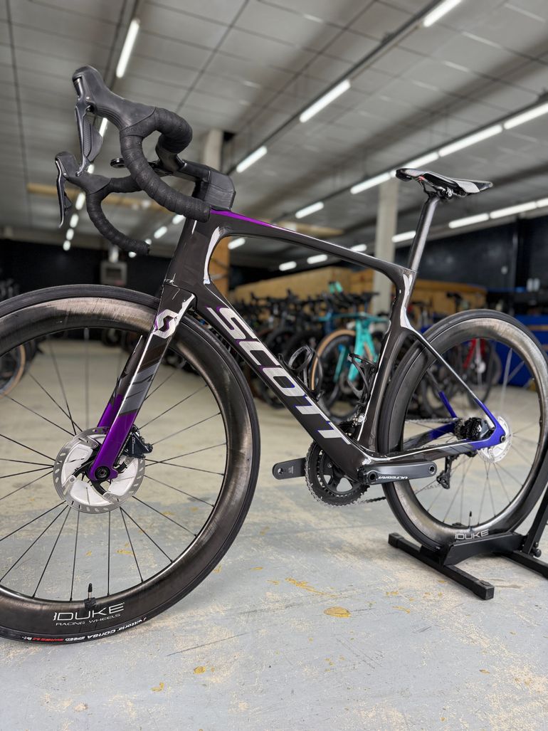 Used Scott Foil RC HMX SuperSonic Di2 Carbon 2021 Road & Gravel, Black — image 18 of 24