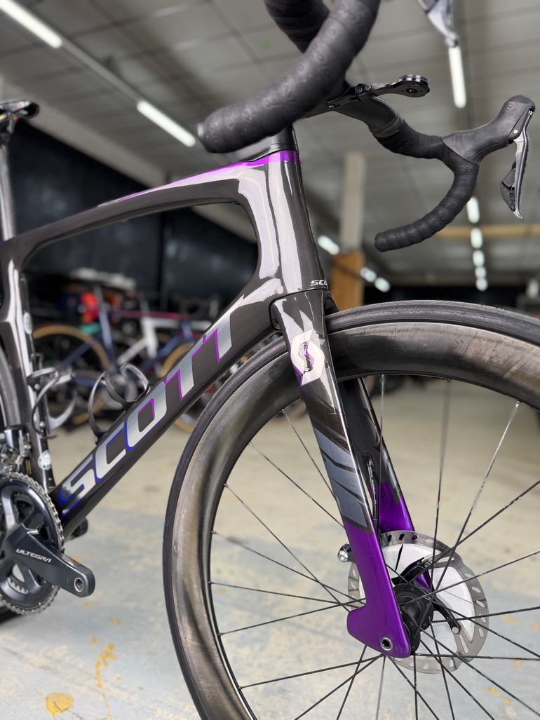 Used Scott Foil RC HMX SuperSonic Di2 Carbon 2021 Road & Gravel, Black — image 2 of 24