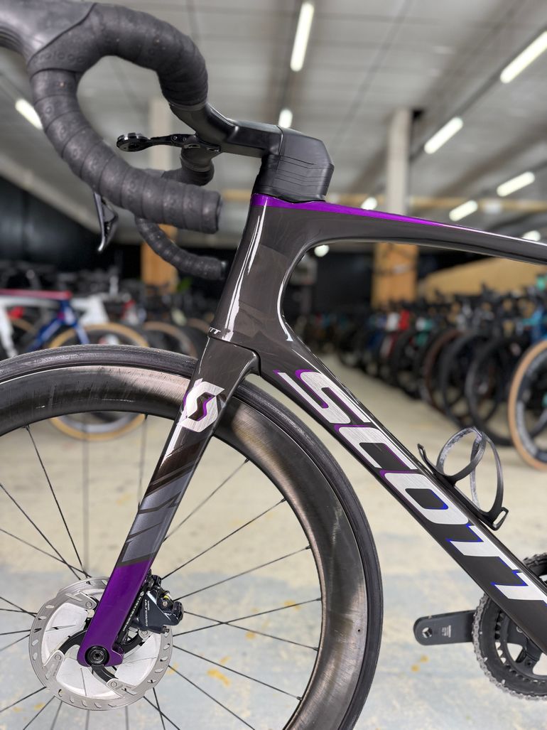 Used Scott Foil RC HMX SuperSonic Di2 Carbon 2021 Road & Gravel, Black — image 22 of 24