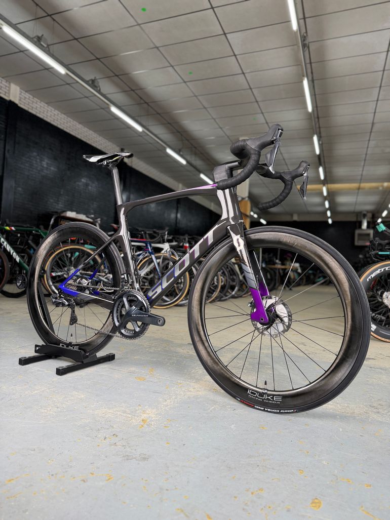 Used Scott Foil RC HMX SuperSonic Di2 Carbon 2021 Road & Gravel, Black — image 5 of 24