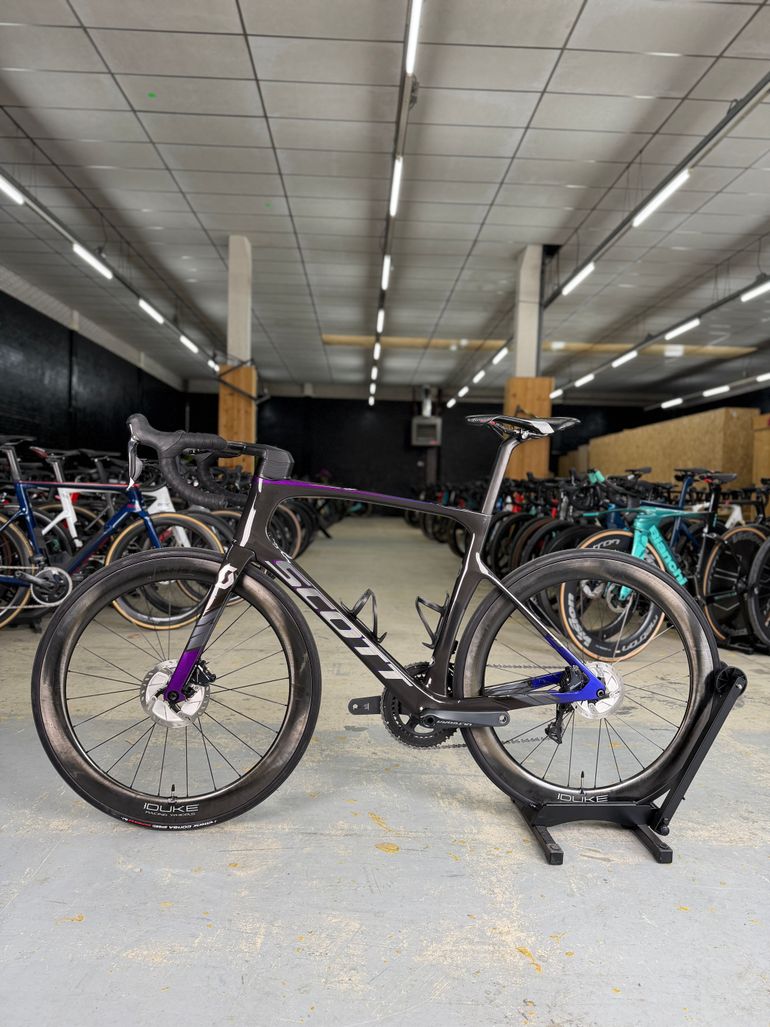 Used Scott Foil RC HMX SuperSonic Di2 Carbon 2021 Road & Gravel, Black — image 19 of 24