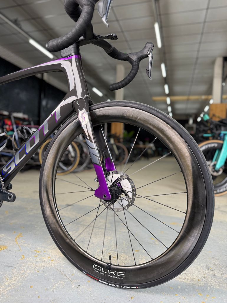 Used Scott Foil RC HMX SuperSonic Di2 Carbon 2021 Road & Gravel, Black — image 4 of 24