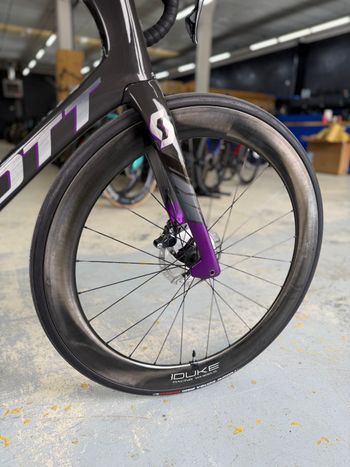 Used Scott Foil RC HMX SuperSonic Di2 Carbon 2021 Road & Gravel, Black — image 10 of 24