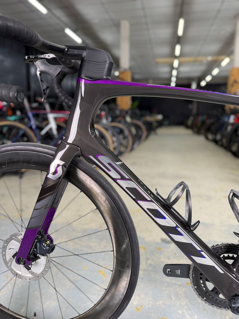 Used Scott Foil RC HMX SuperSonic Di2 Carbon 2021 Road & Gravel, Black — image 21 of 24