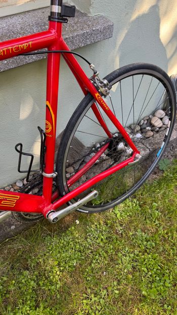 Used CUBE Cube Comp Attempt 2009 Road & Gravel, Red — image 3 of 7