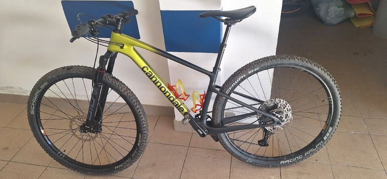 Used Cannondale Scalpel HT Carbon 4 2024 2024 Mountainbike, Green, 29 — image 1 of 3