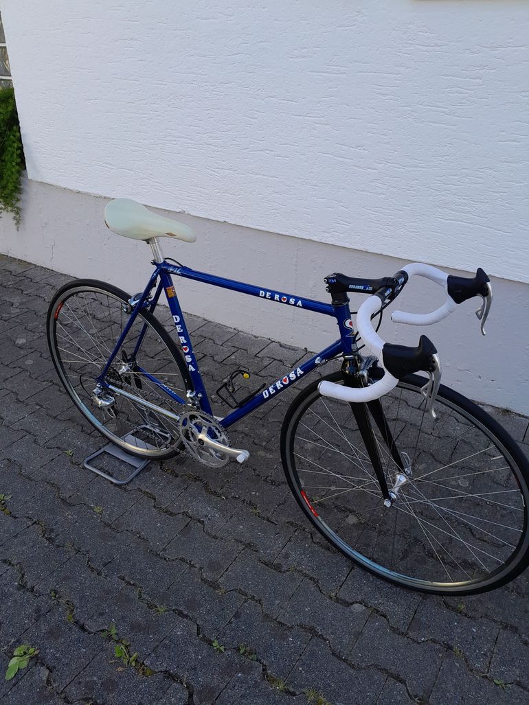 Used De Rosa SLX 1990/91 1991 Road & Gravel, Blau — image 9 of 9