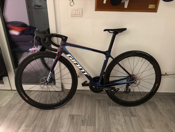 Used Giant Tcr Shimano Dura Ace Di2 2021 Road & Gravel, Blue — image 2 of 3