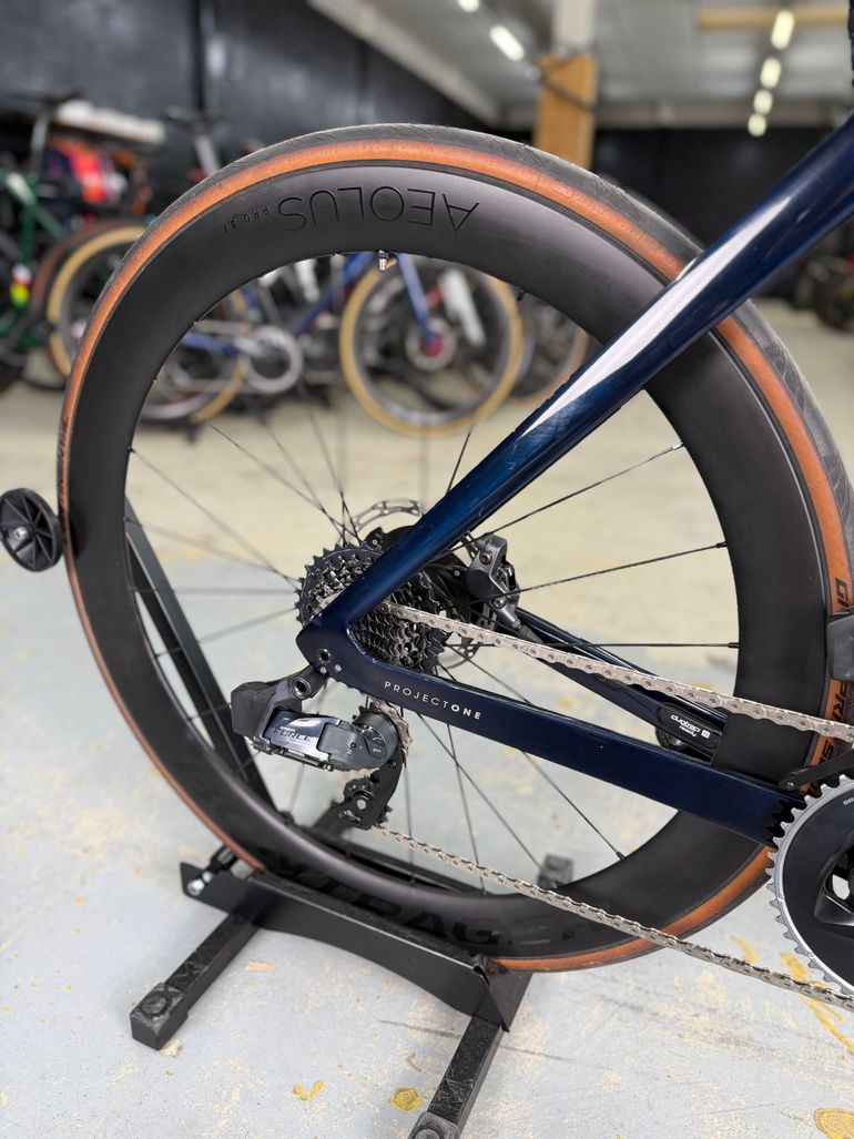Used Trek Madone SLR 7 eTap 2021 2021 Road & Gravel, Blue — image 7 of 22