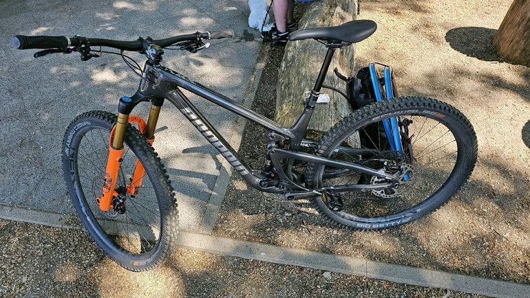 Used Propain Hugene CF 29" Highend 2022 2022 Mountainbike, Light Gray — image 14 of 19