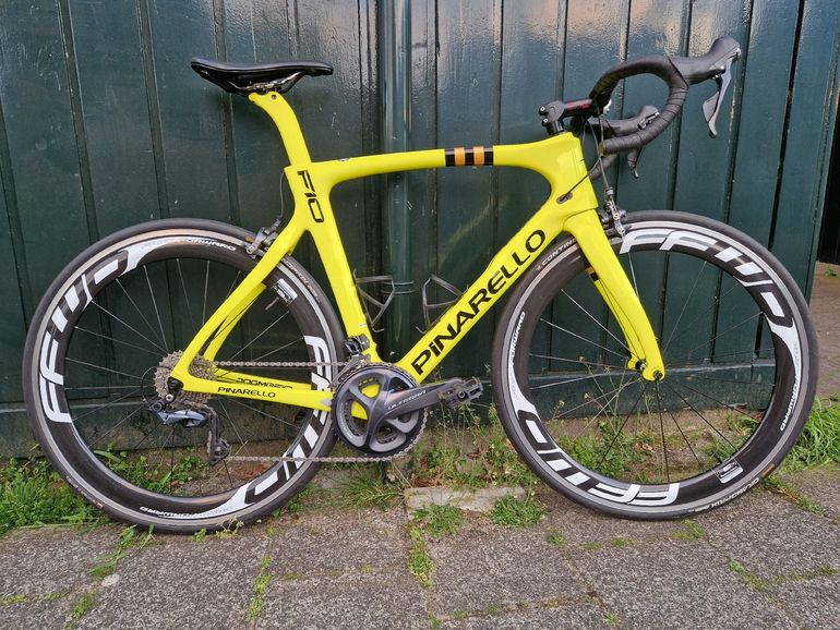 Used Pinarello Dogma Shimano Ultegra 2017 Road & Gravel, Arancione — image 5 of 5