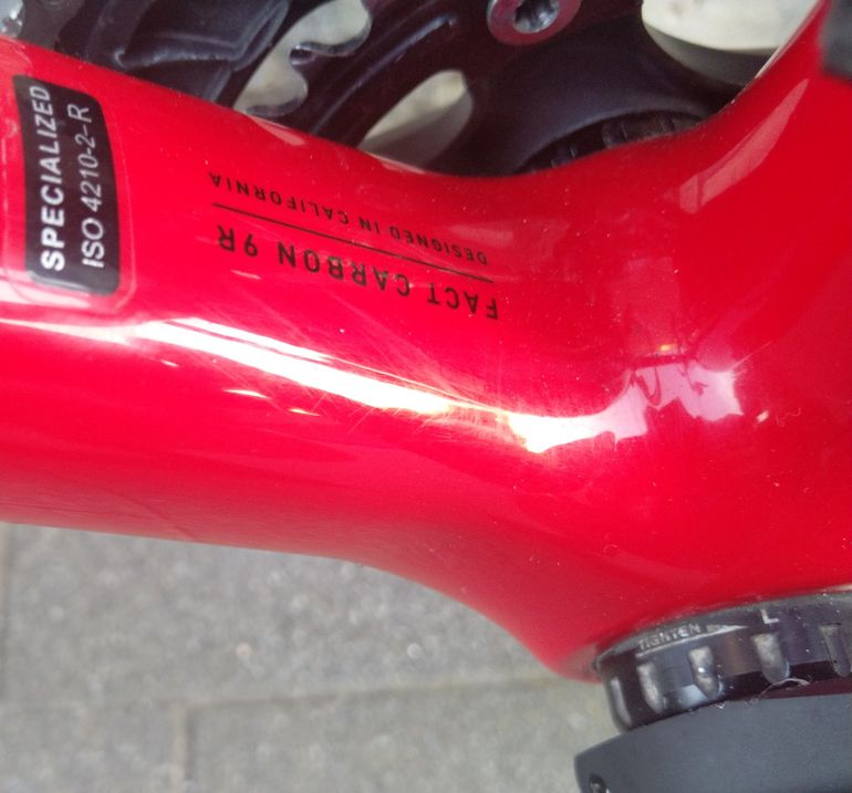 Used Specialized Tarmac SL6 Sport 2022 2022 Road & Gravel, Red — image 6 of 13