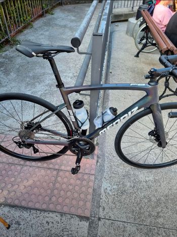 Used Mendiz F8 Shimano 105 2024 Road & Gravel, Light Gray — image 2 of 3