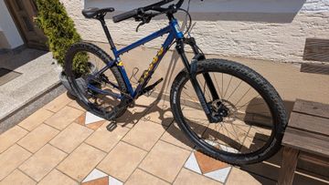 Gebrauchtes Marine Pine Mountain 1 Custom Shimano Deore XT 2020 Mountainbike, Blau — Bild 2 von 10