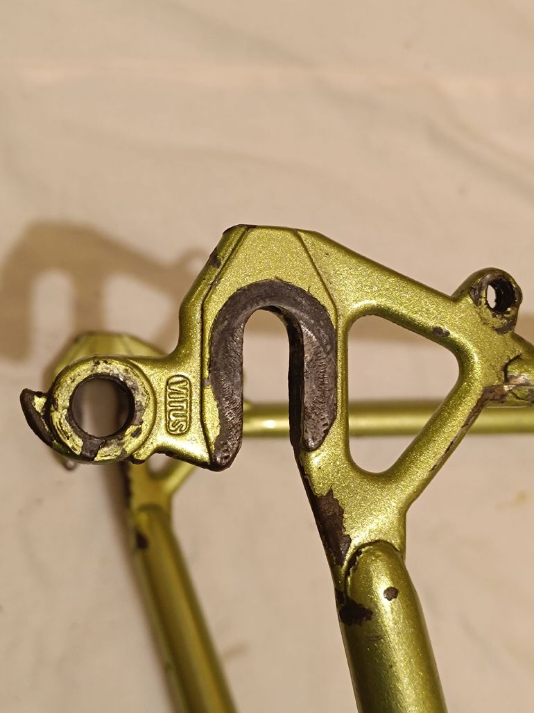 Used Mercier Mercier Custom Frameset 1975 Road & Gravel, Verde — image 3 of 10