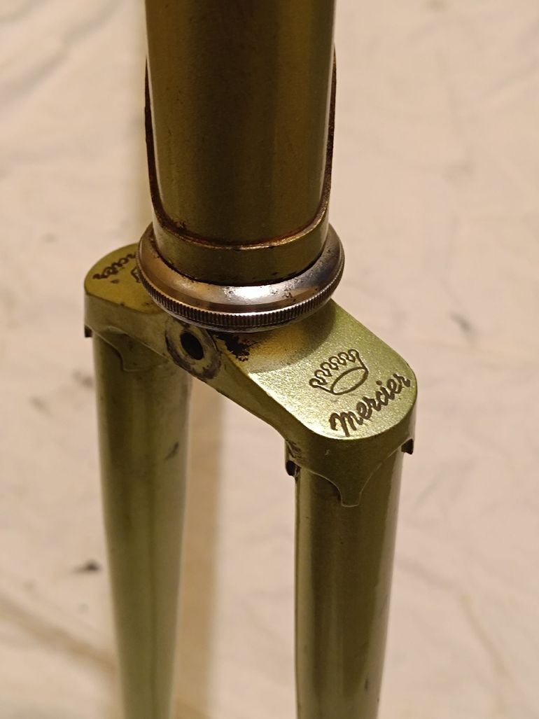 Used Mercier Mercier Custom Frameset 1975 Road & Gravel, Verde — image 4 of 10