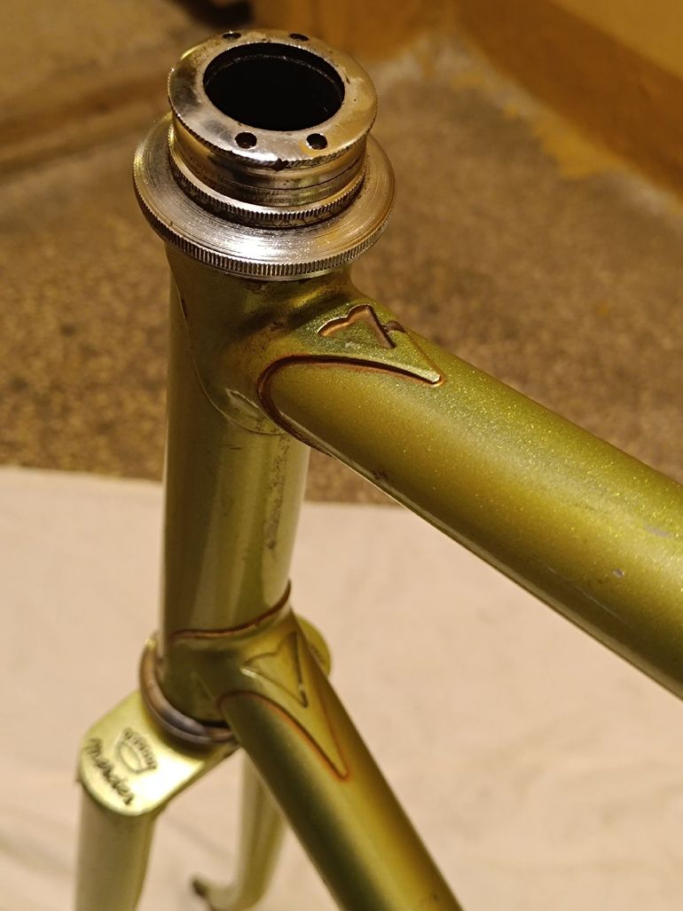 Used Mercier Mercier Custom Frameset 1975 Road & Gravel, Verde — image 6 of 10