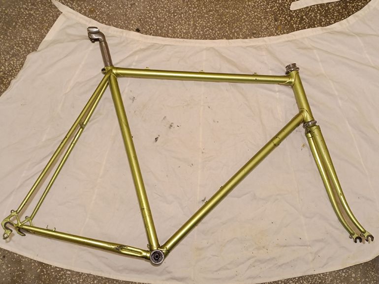 Used Mercier Mercier Custom Frameset 1975 Road & Gravel, Verde — image 1 of 10