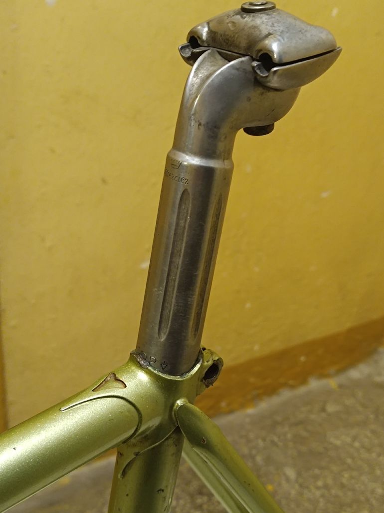 Used Mercier Mercier Custom Frameset 1975 Road & Gravel, Verde — image 5 of 10