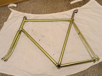 Used Mercier Mercier Custom Frameset 1975 Road & Gravel, Verde — image 2 of 10