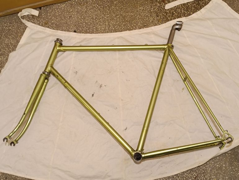 Used Mercier Mercier Custom Frameset 1975 Road & Gravel, Verde — image 2 of 10