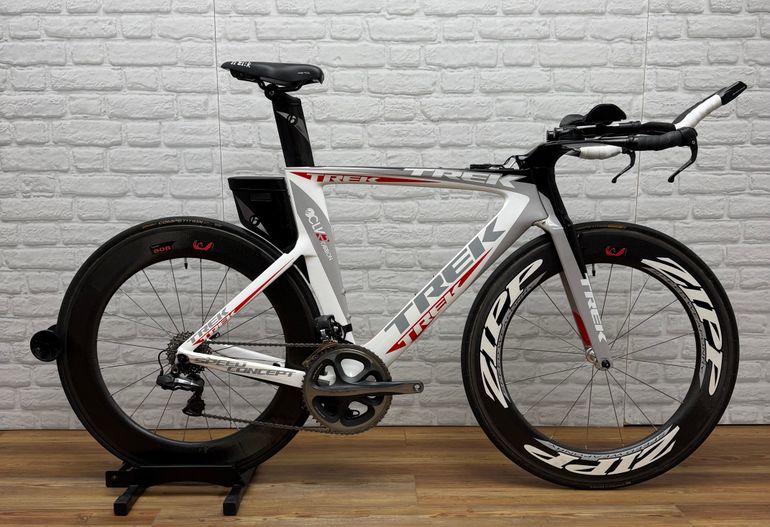 Used Trek Speed Concept Dura-Ace Di2 2011 2011 Road & Gravel, White — image 1 of 6