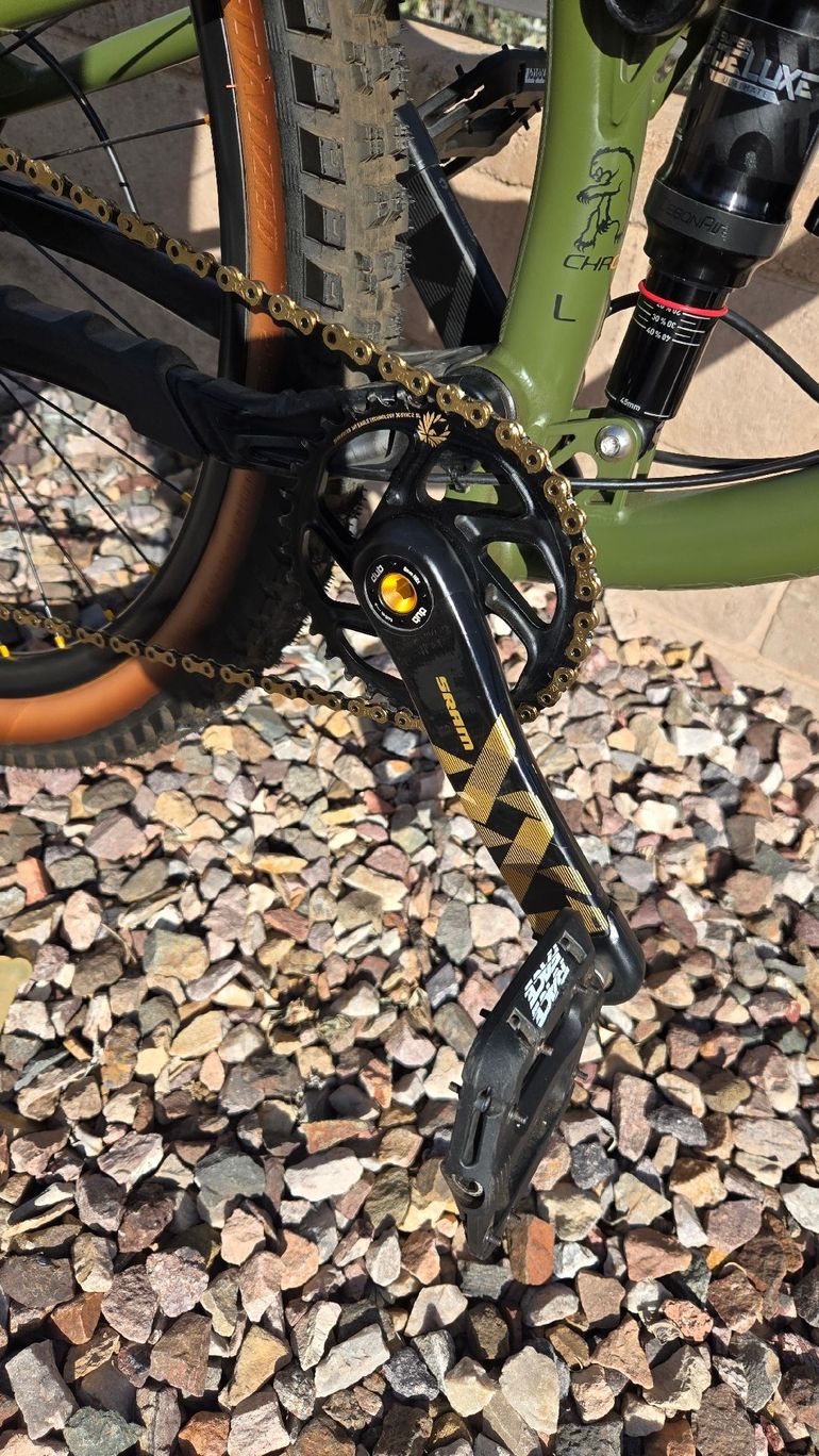 Used Chromag Chromag Darco 2023 Mountainbike, Green — image 8 of 15
