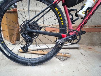 Used Mondraker CHRONO CARBON R 2022 2022 Mountainbike, Rosso — image 4 of 7