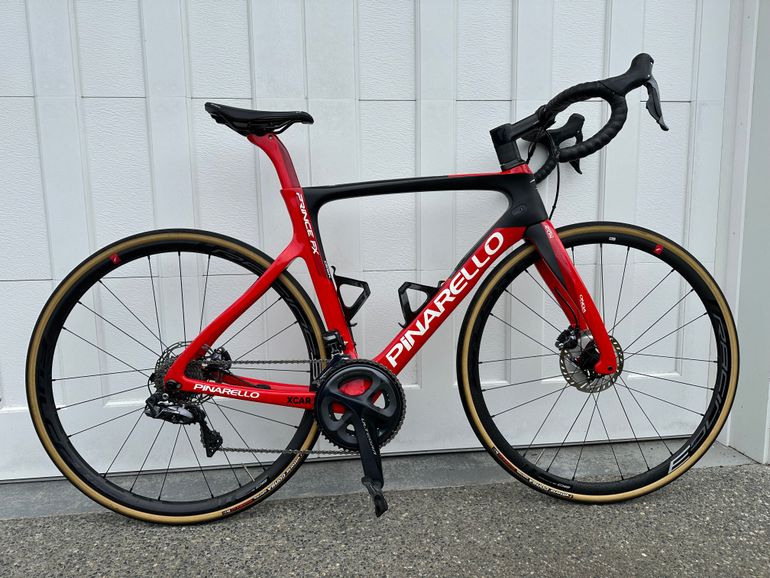 Used Pinarello Prince FX Disc Ultegra Di2 2020 2020 Road & Gravel, Red — image 1 of 6